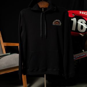 buzo hoodies FORFGED IN ARG negro