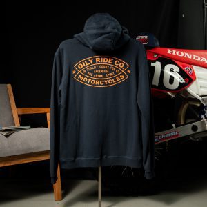 campera friza SPIRIT azul marino