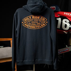 campera friza SPIRIT azul marino
