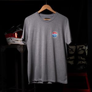 Remera RACING TEAM gris