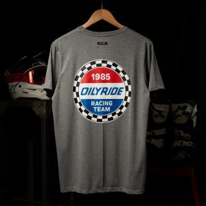 Remera RACING TEAM gris