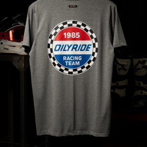 Remera RACING TEAM gris