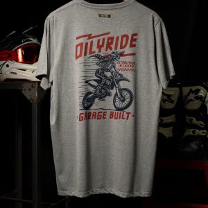Remera SKELETOR gris