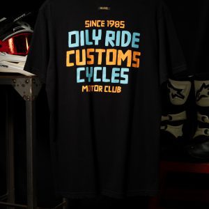 Remera MOTOR CLUB negra
