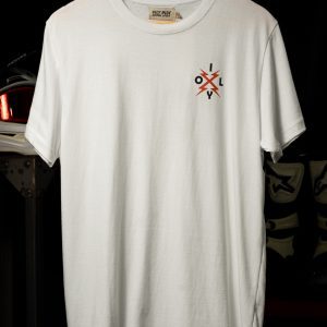 Remera OILY CYCLES blanco
