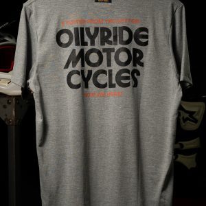Remera OILY CYCLES gris