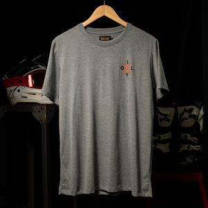 Remera OILY CYCLES gris