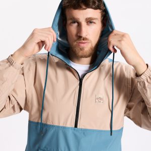 Impermeable DUO ANORAK almendra