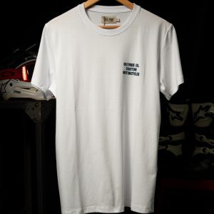 Remera MOTOR blanca