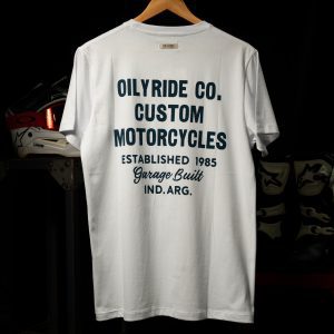 Remera MOTOR blanca