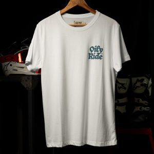 Remera MOTORCYCLES blanca
