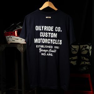 Remera MOTOR azul marino