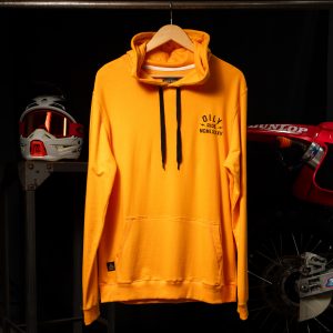 Hoodie MOTORCYCLES naranja
